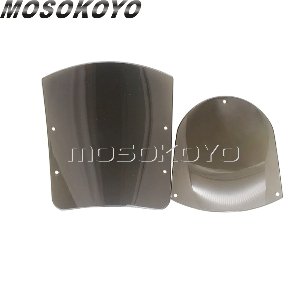 Дым фары Обтекатели лобового стекла для Harley Sportster XL 883 1200 Железный XL883N Dyna 1995-2005