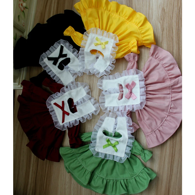 

Платье для куклы Kawaii, платье для куклы BJD 1/3 1/4 1/6 BJD SD DD Reborn Doll 1/6 Blyth, кукла, аксессуары, одежда Барби