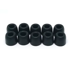 10 шт.5 пар. Вкладыши для наушников ANJIRUI T500, черные (L, M, S), калибр 4,9 мм, из пены с эффектом памяти