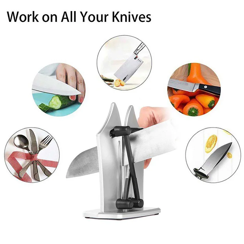 

Knife Sharpeners With Seat Whetstone Professional Sharpener Tool Knife Sharpening Machine With Seat Kitchen Tool Accessories