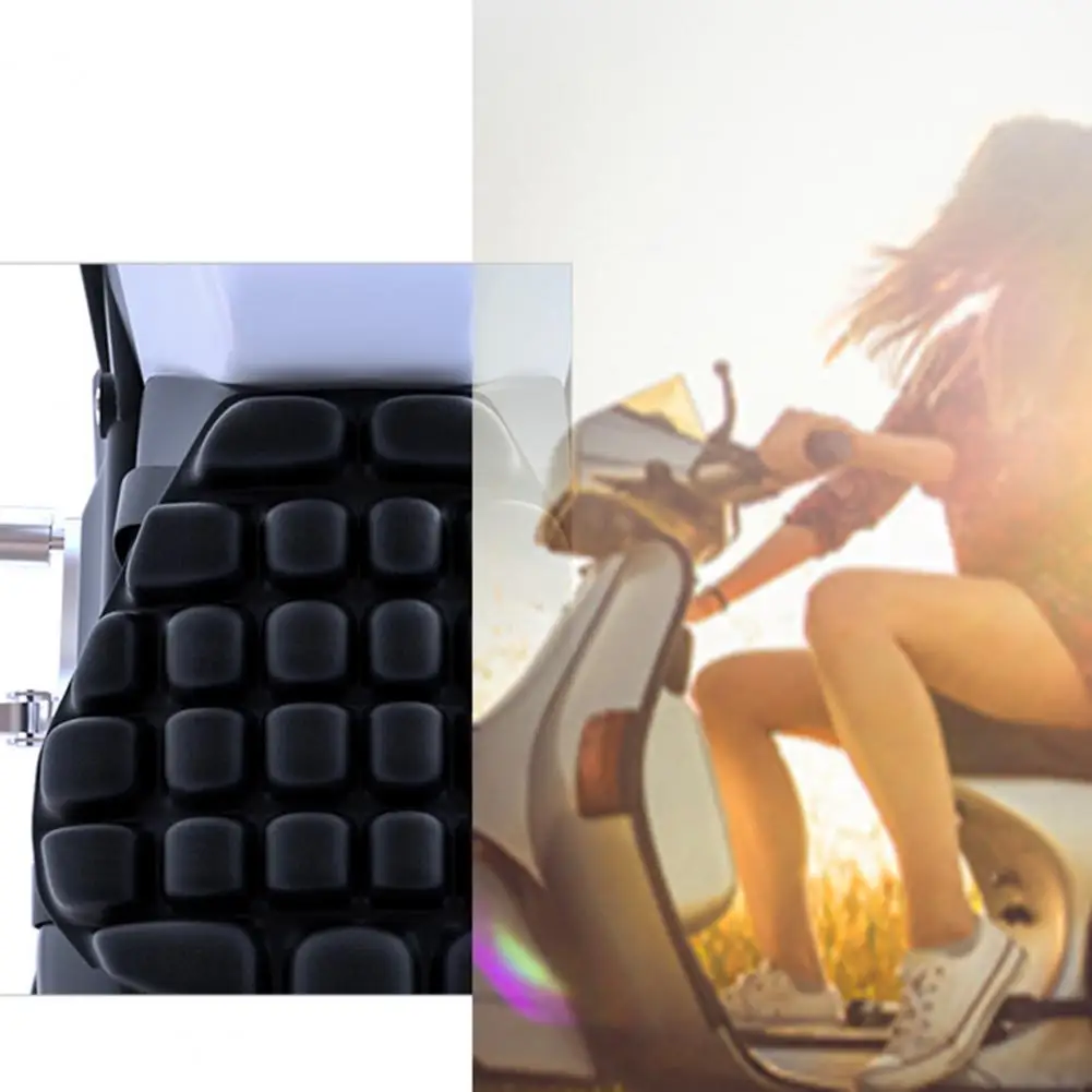 Черные амортизирующие подушки на сиденья мотоцикла подкладка для автомобиля