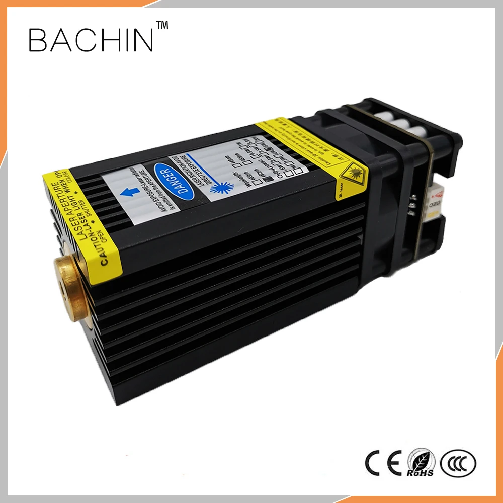 15 Вт 450нм лазерный модуль с фиксированным фокусом Лазерная режущая головка CNC