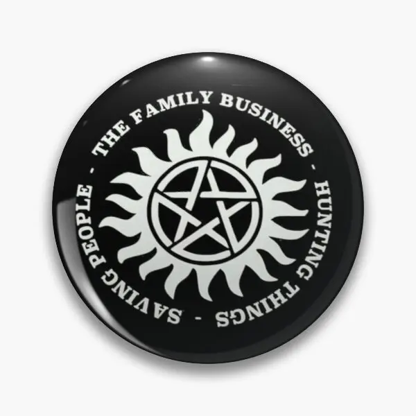 

Supernatural Customizable Soft Button Pin Jewelry Clothes Cute Collar Women Badge Metal Funny Creative Lapel Pin Lover Decor