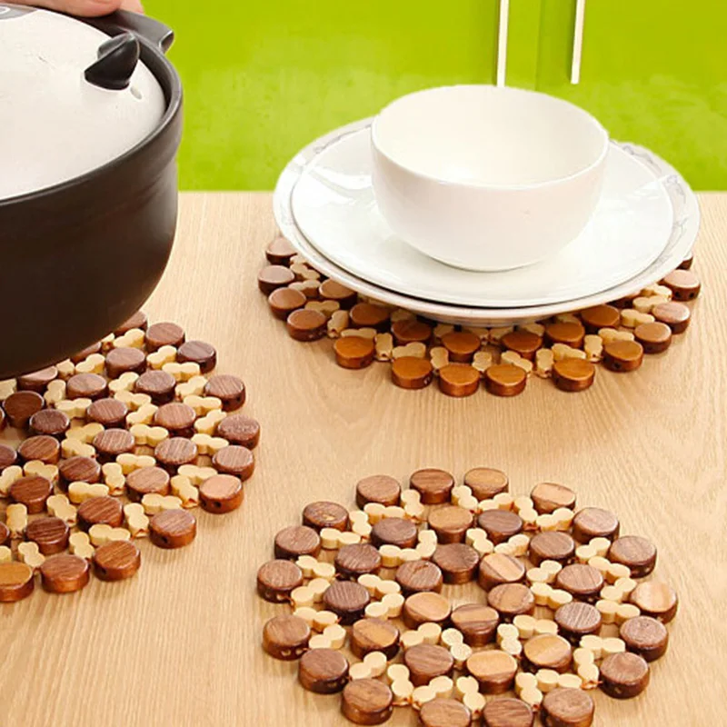 1 шт. бамбуковые коврики для кухонного стола | Дом и сад