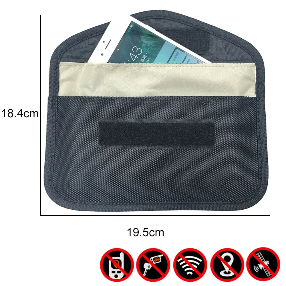 Автомобильный ключ сигнальный блок Водонепроницаемый Анти-gps-трекер RFID сумка для