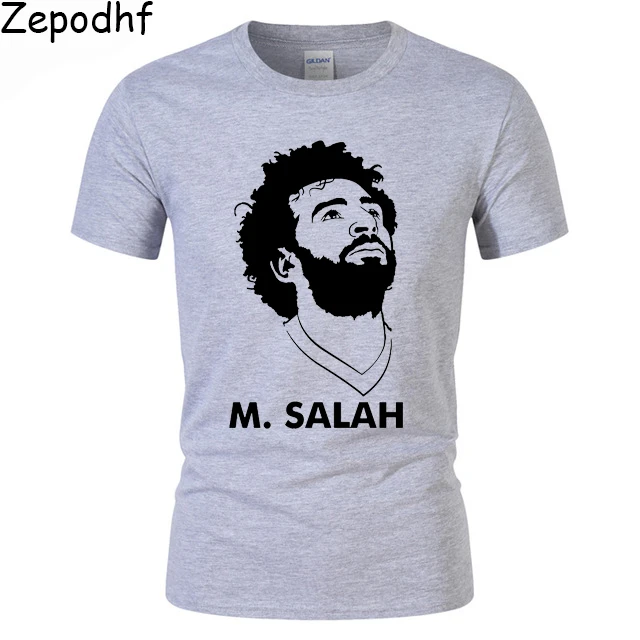 8 Мужская Высококачественная Футболка с принтом Mohamed Salah Ghaly Egypt World Play jersey liverpoles, повседневный трикотажный топ - Цвет: 8