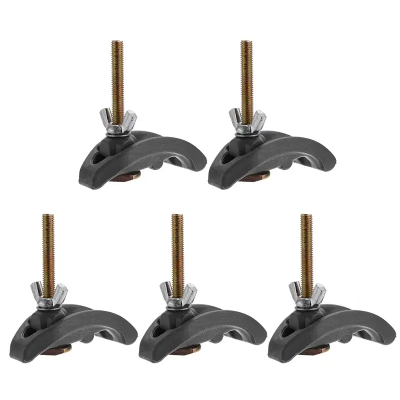 

5pcs 85mm Bow Plate Sets Pressure Plate Clamp Fixture For T-slot Working Table