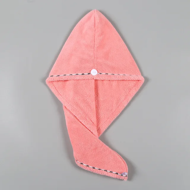 Shower Cap Soft Microfiber Hair Towel 