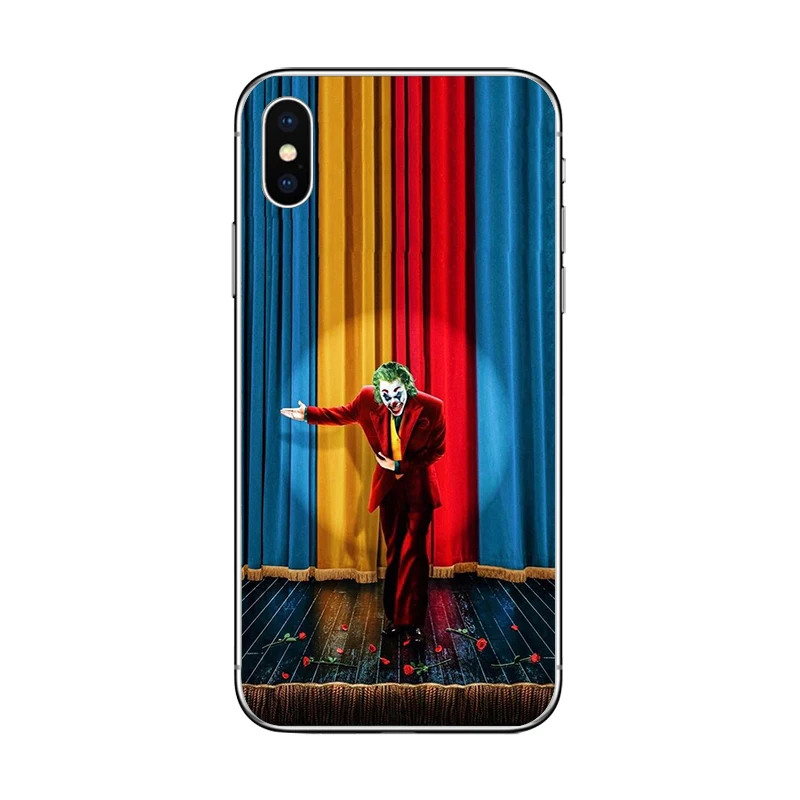 ciciber 2019 film Joker Joaquin Phoenix for iPhone 11 Pro Max 7 8 6 6S Plus 5 Phone Cases XR X XS Soft TPU Cover |