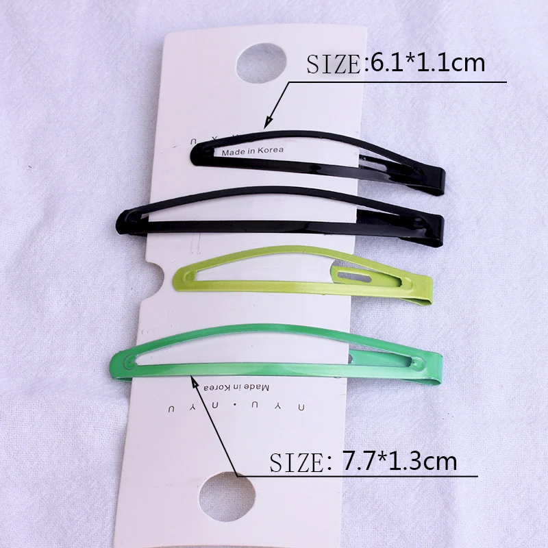 Заколки для волос 12 шт./лот в пастельных тонах яркие заколки девочек милые