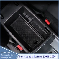 car styling accessories plastic interior armrest storage box organizer case container tray for hyundai lafesta 2018 2019 2020