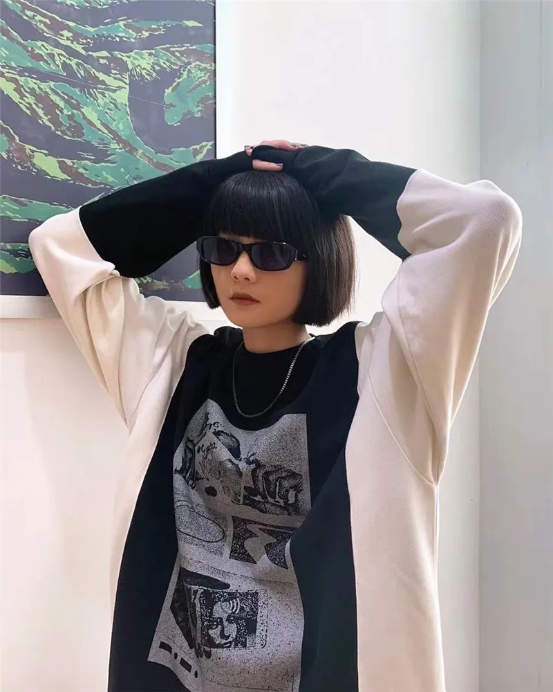 Толстовки с капюшоном c. E Cav Empt для мужчин и женщин, хлопковая отражающая вставка, свободная водолазка, Повседневная Уличная Толстовка в стиле хип-хоп