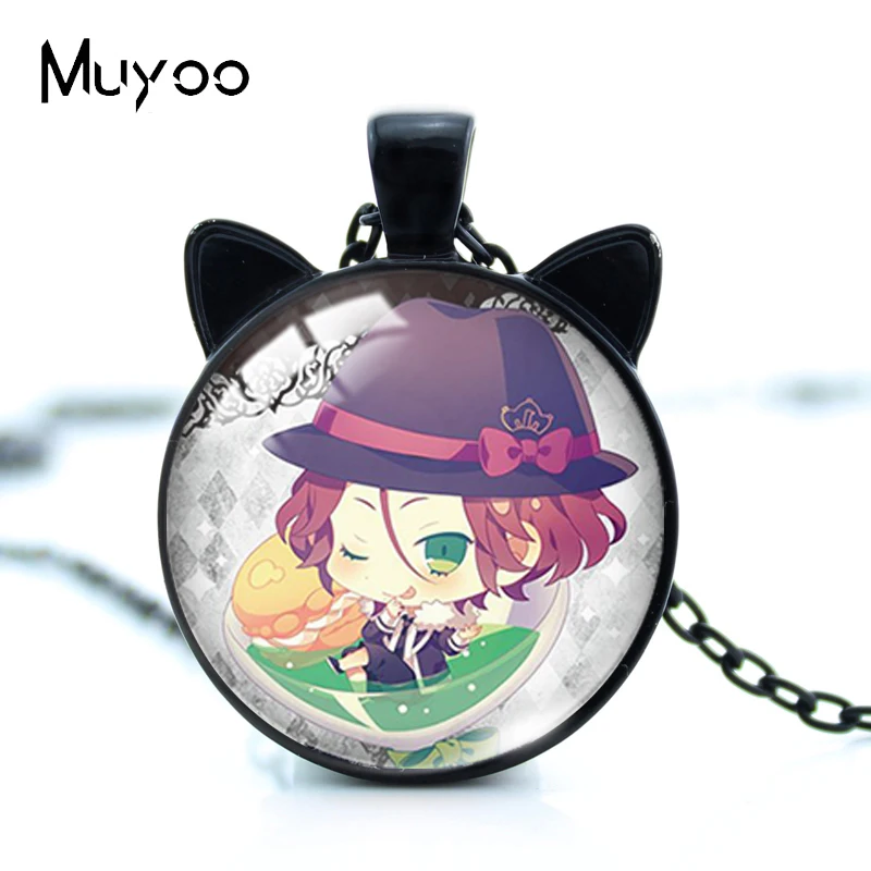 Новинка 2021 ожерелья с подвеской в виде кота для влюбленных из аниме: Kanato Shu Laito Subaru