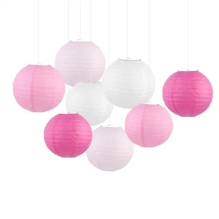 

Chinese Festival lanterns 6 '' (15cm) 30Pcs/lot round lamp Wedding Decoration , festival birthday party decoration