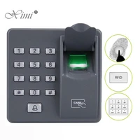 x6 biometric fingerprint access control system with rfid card reader standalone smart door access control security