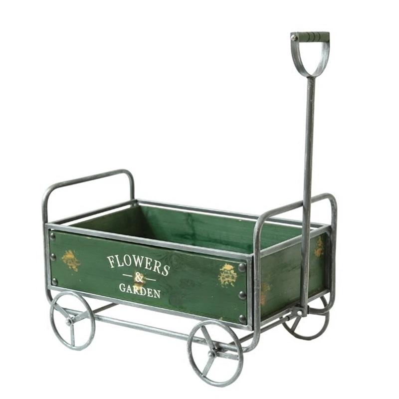 American Industrial Retro Style Personalized Home Gardening Flower Stand Floats Display Rack Indoor Outdoor Patio Garden Balcony