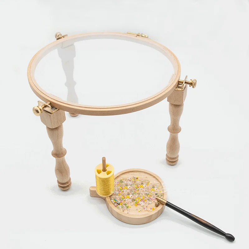 Деревянные пяльцы Стенд DIY ручной вышивки крестом комплект крюков вышивка кольцо