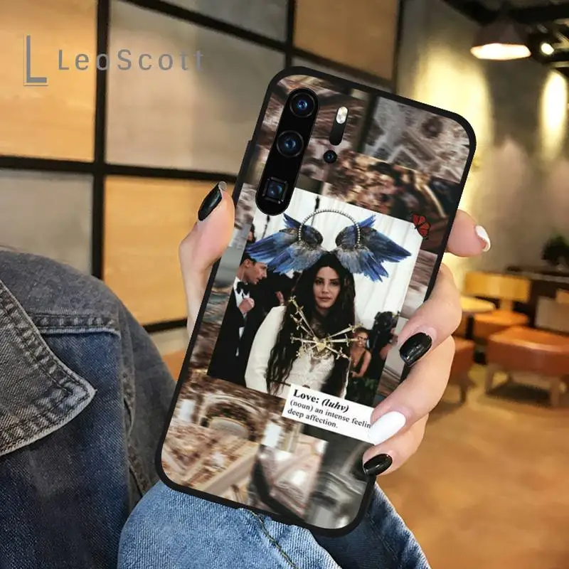

lana del rey singer sexy girl Phone Case For Huawei honor Mate P 9 10 20 30 40 Pro 10i 7 8 a x Lite nova 5t