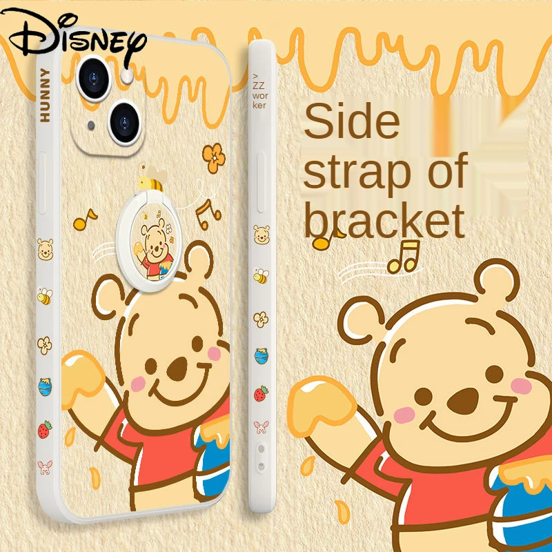 

Disney Winnie bear phone case cute for iPhone 13/13pro/13promax/13mini/XR/XS/XSMAX/11/12Pro/12mini Phone Cartoon Case Cover