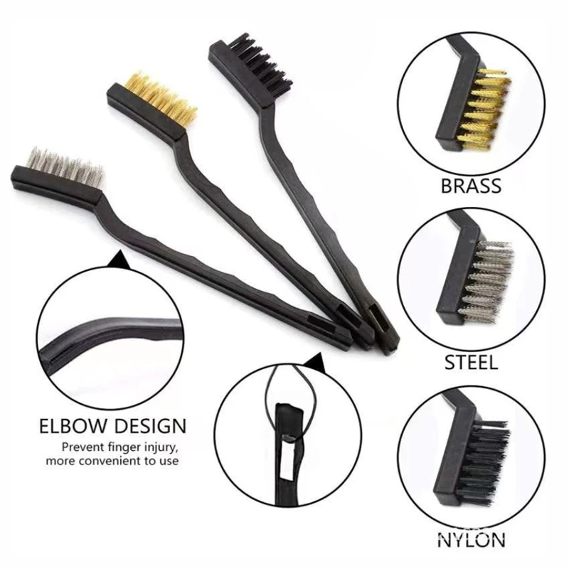 

Набор чистящих щеток для автомобиля, набор инструментов для очистки пыли и грязи, детали для электродрели, отлично подходят для отверстий в ...