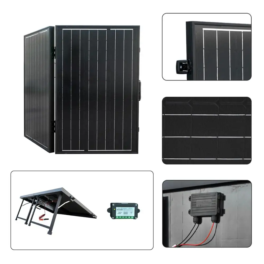 ECOWORTHY 100W подойдет как для повседневной носки так складной Панели солнечные