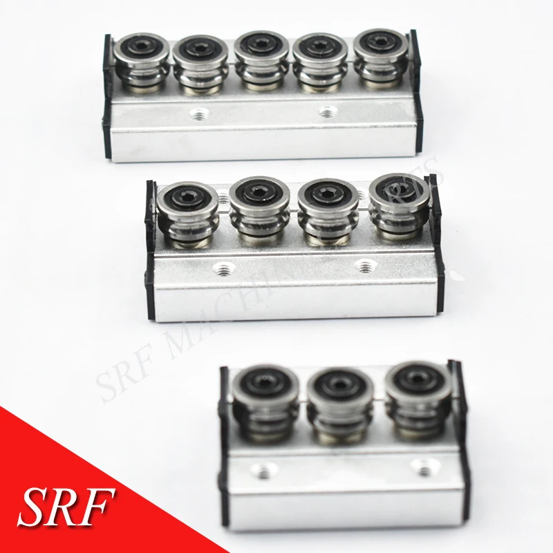 Серебристая алюминиевая линейная направляющая с двойным осевой валик SGR20 L = 600 мм