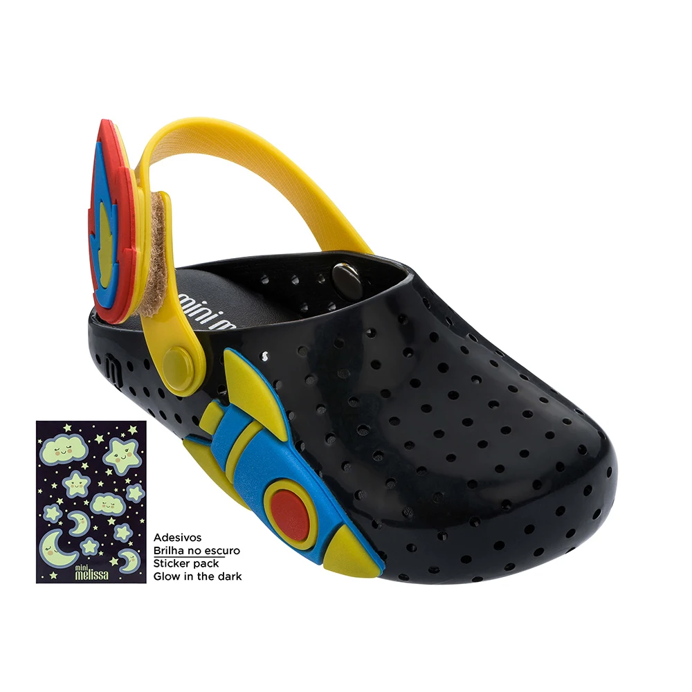 Светящиеся сандалии Mini Melissa 2020 для девочек и мальчиков детские дышащие