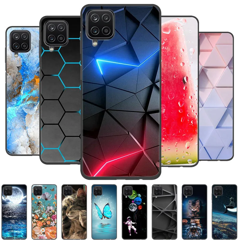

For Samsung M12 Case Shockproof Silicone Cover For Samsung Galaxy M12 M 12 GalaxyM12 Case Coque M12 2021 M127F Fundas