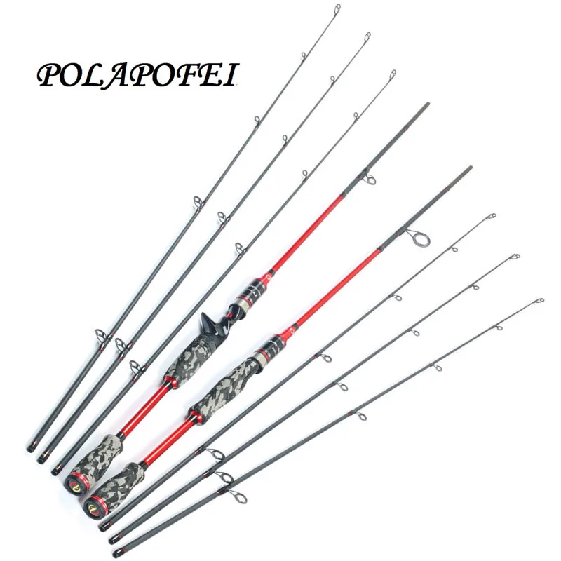 1 8 м 3 наконечника карбоновая удочка приманка спиннинговое удилище литье ML m MH