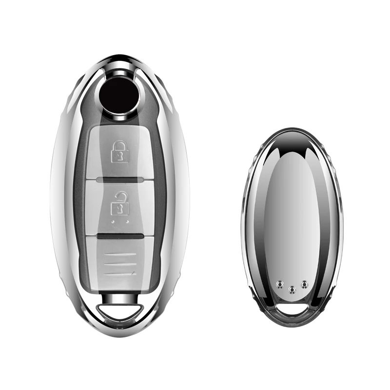 

ТПУ чехол с полным покрытием автомобильного ключа дистанционного управления для Nissan Qashqai Juke J10 J11 X-Trail T32 T31 Kicks Tiida Pathfinder Murano Infiniti Shell