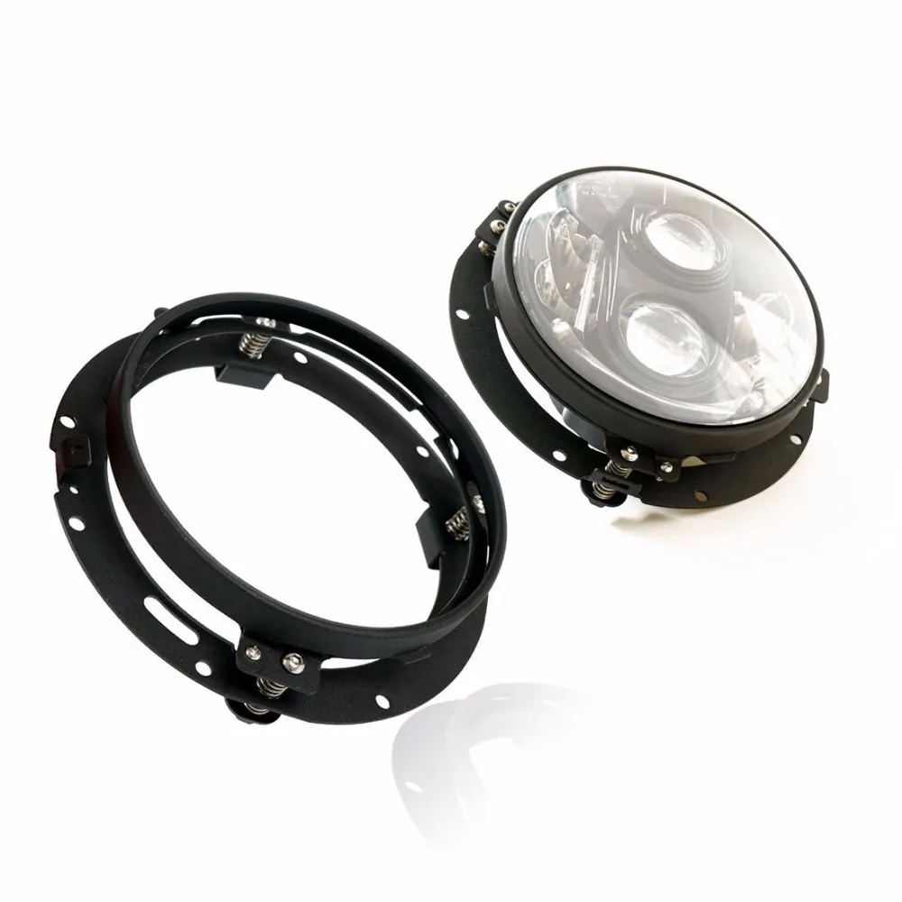 Универсальный мотоцикл 7 дюймов фары аксессуары круглый Монтажный кронштейн