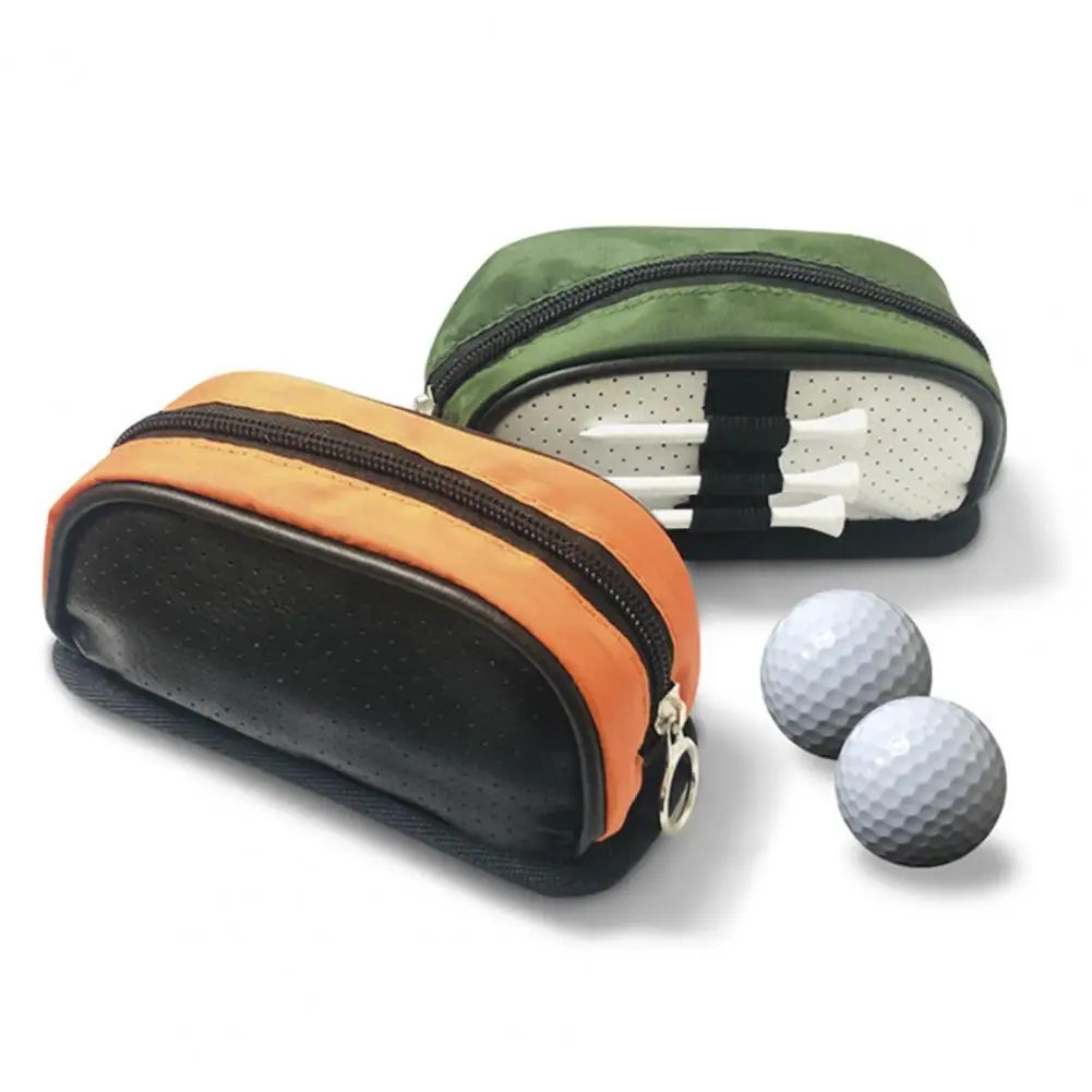 

Golf Pouch Bag Practical Well-designed Faux Leather Golf Waist Pack for Sport