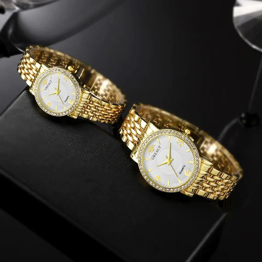 Парные часы Лидирующий бренд стальные механические наручные для мужчин и женщин