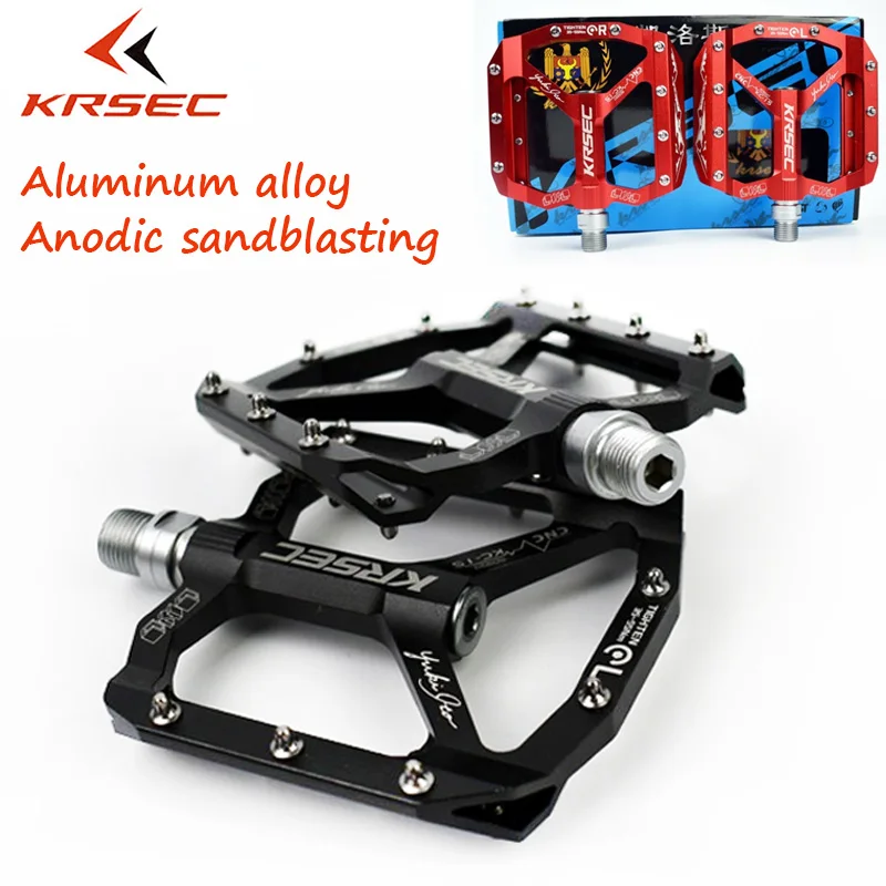 KRSEC ультралегкие педали MTB Bicicleta из алюминиевого сплава с ЧПУ для велосипеда Mtb DH XC