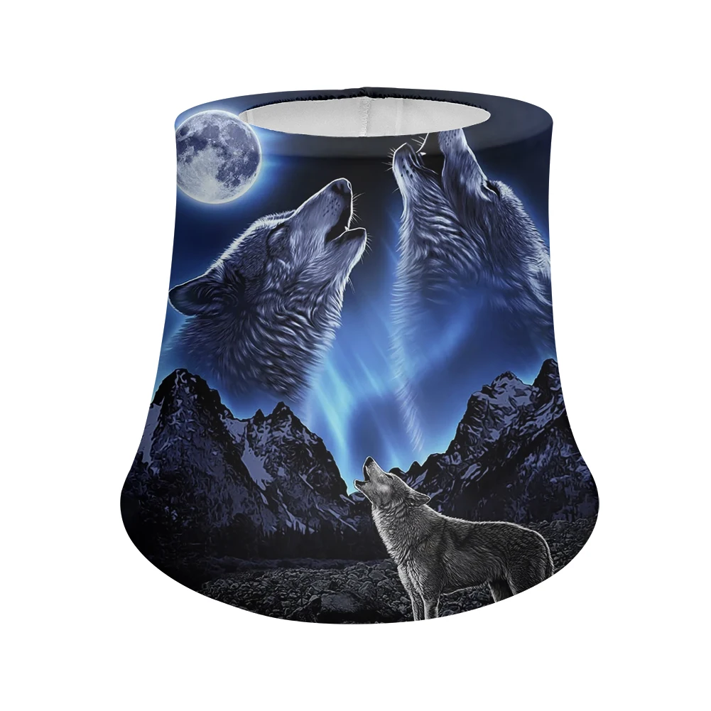 

Классный абажур для лампы в виде волка, украшение для спальни, домашний продукт премиум-класса, Натяжная ткань для лампы, накладка на лампу, ...