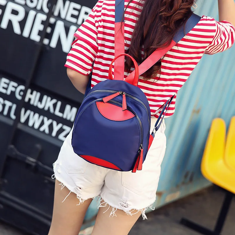 Модная куртка с надписью Mini Женский нейлоновый рюкзак для женщин повседневные