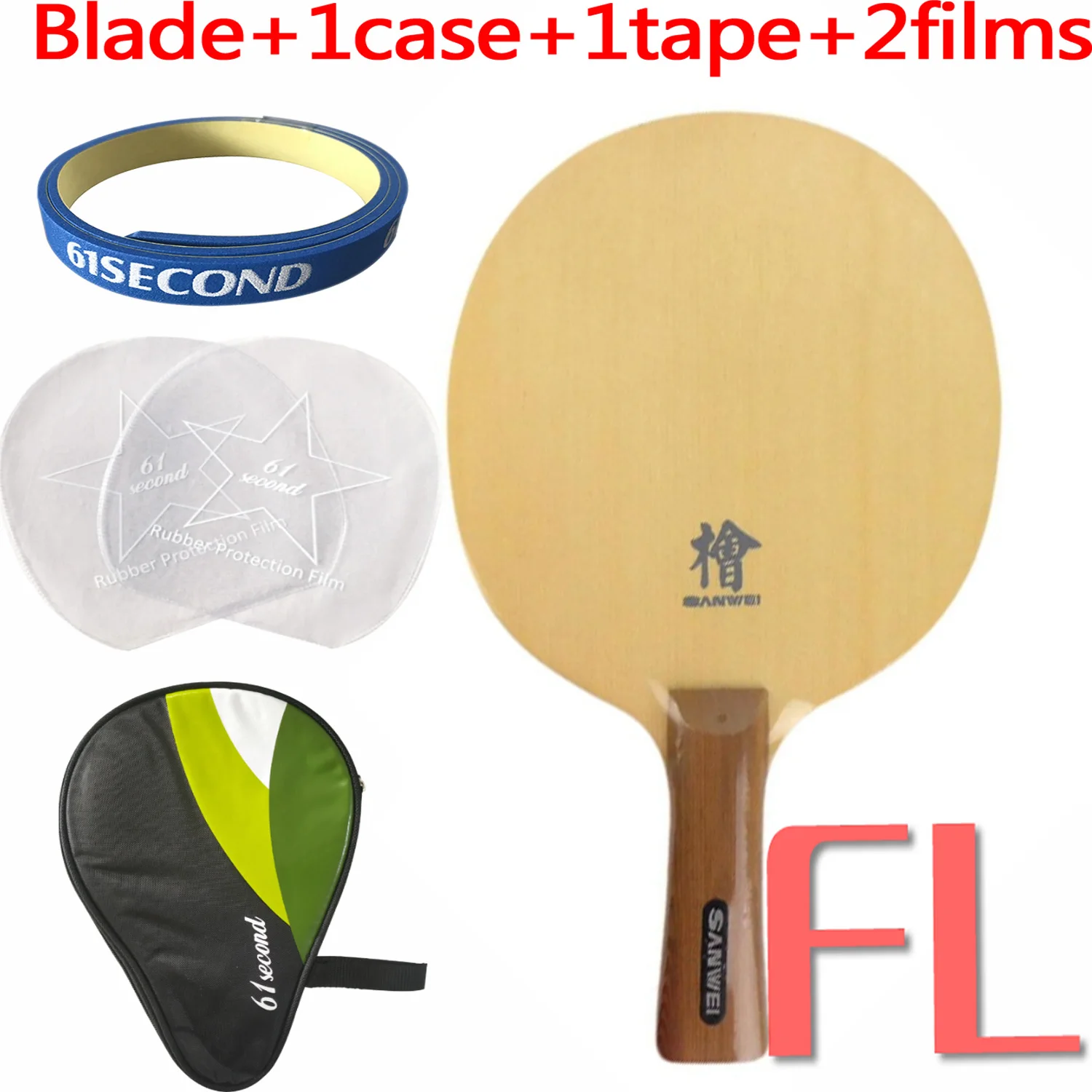 FL with H 1 case Sanwei H10 HINOKI лезвие для настольного тенниса пинг-понга - Цвет: FL with H 1 case