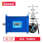 Усилитель сотового сигнала Lintratek B28 700 МГц, ретранслятор 4g 700 LTE, стандартный выбор телефонных звонков, антенна Yagi, полный комплект s7