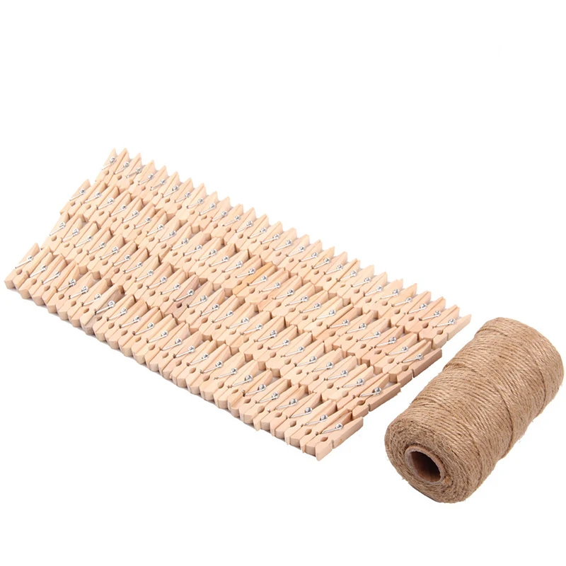 Прищепка для фото деревянная прищепка 100 ярдов|Бельевые прищепки| |