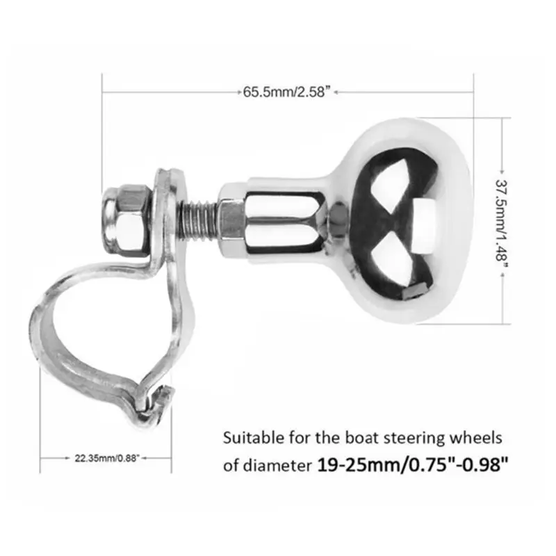 

Steering Wheel Spinner Heavy Car Truck Marine Boat Handle Suicide Power Knob 270E