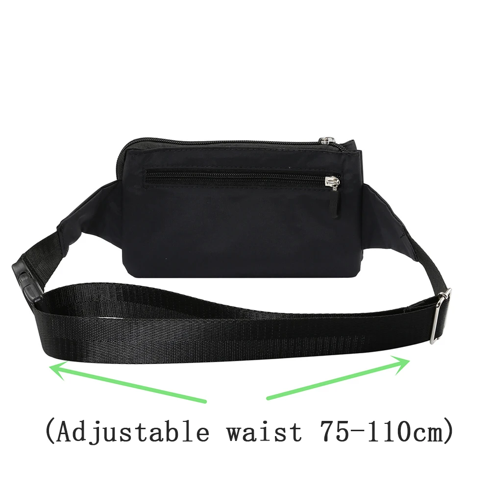 Поясная сумка Fanny Pack для мужчин и женщин поясная путешествий пеших прогулок бега