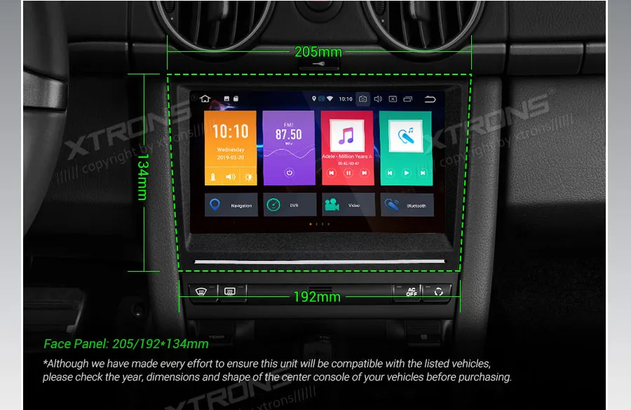 XTRONS 8 ''Android 9,0 PX5 автомобильный стереоплеер gps для Porsche 911 997 Cayman 987 2005 2006 2007 2008 Boxster 987 2005-2012 без DVD