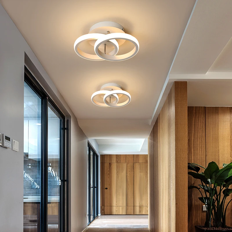 Светильники потолочные светодиодные железные для балкона коридора спальни