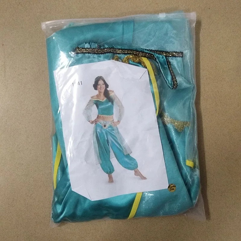 Женский костюм для взрослых принцессы жасмина Аладдина маскарадный укороченный