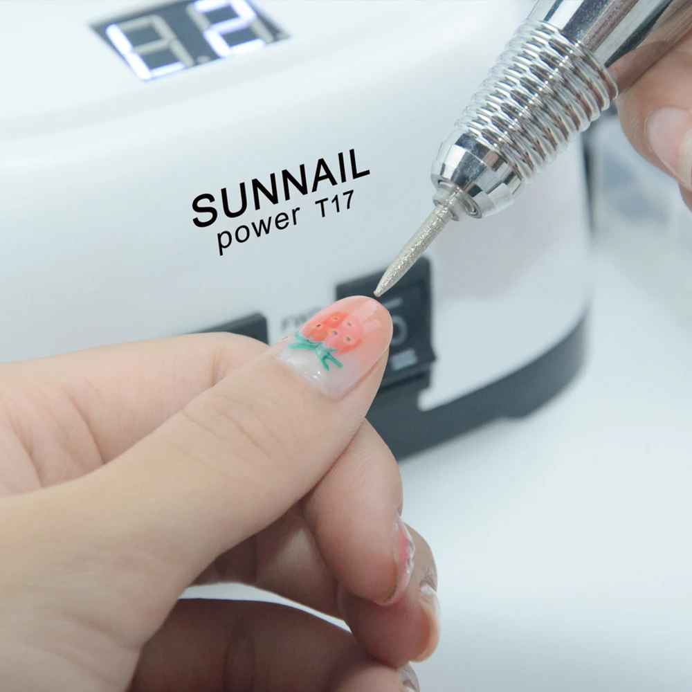 Новый 35000 об/мин электрические сверла для ногтей комплект фрезы машина Типсы