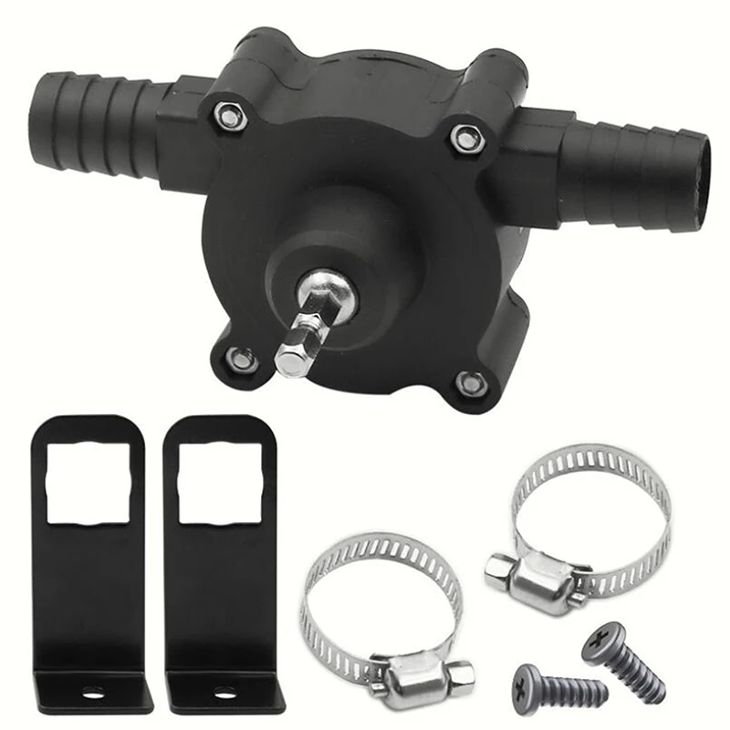 Насос водяной ручной с электродрелью центробежный насос самовсасывающим