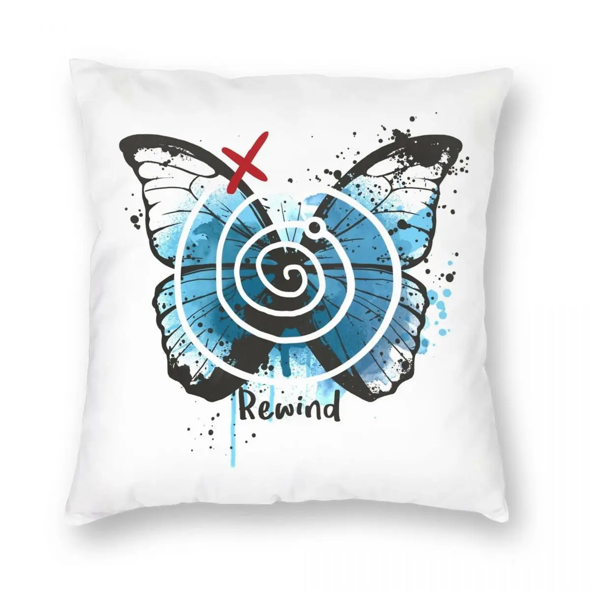 

Rewind Life Is Strange Pillowcase Polyester Linen Velvet Pattern Zip Decor Throw Pillow Case Sofa Seater Cushion Cover 18"