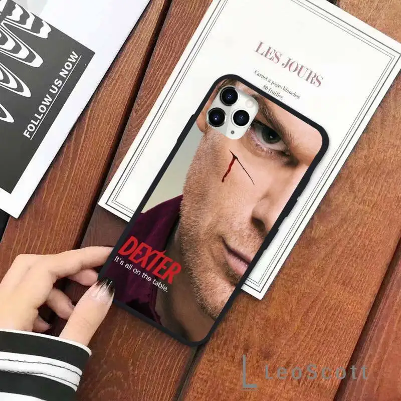 

TV Show Dexter Morgan Original Phone Cases for iPhone 11 12 pro XS MAX 8 7 6 6S Plus X 5S SE 2020 XR Soft silicone