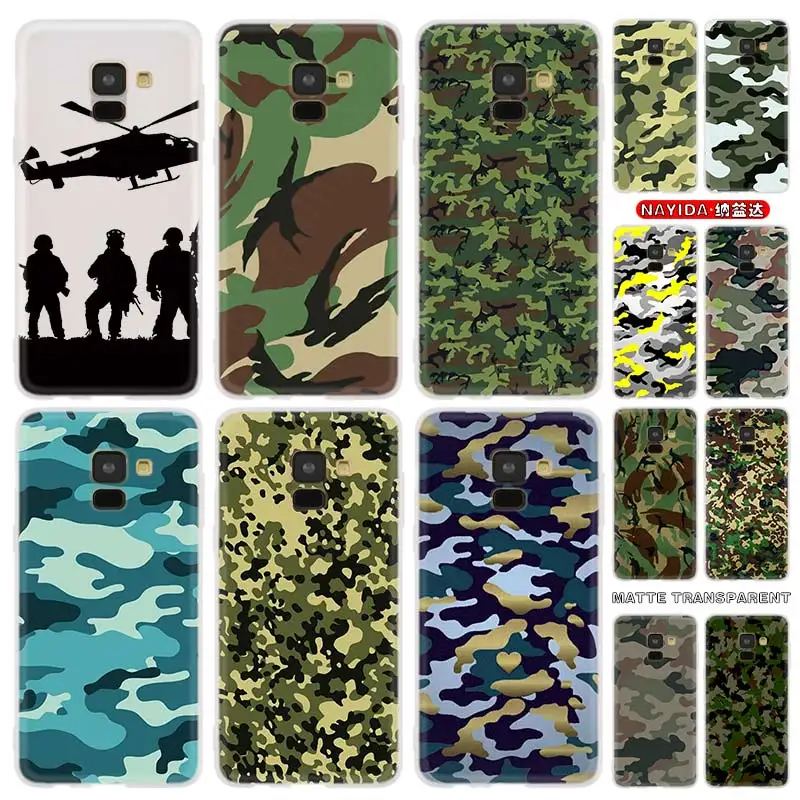 

Чехол для телефона Samsung Galaxy J6 J8 J5 J7 J4 Plus 2018 2016 2017 EU Prime Pro CORE Cover Star с камуфляжным узором