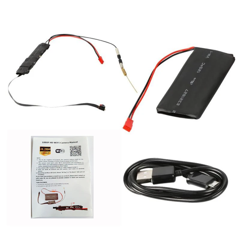 HD 4K DIY портативная Wi-Fi IP мини-камера P2P беспроводная микро веб-камера видеокамера